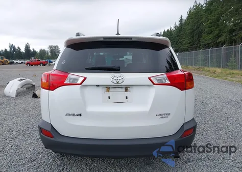 2014 Toyota Rav4 Limited из США, поврежденный, VIN 2T3DFREV1EW139226